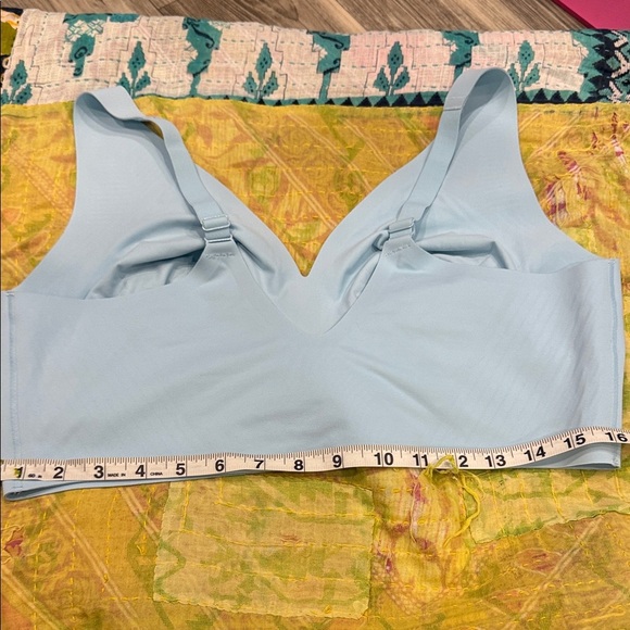 Auden Sky Blue Seamless Bra XXL - Picture 3 of 6